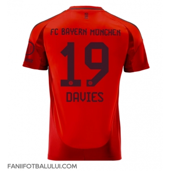 Bayern Munich Alphonso Davies #19 Tricou Fotbal Replică 2024-25 Barbati Acasa